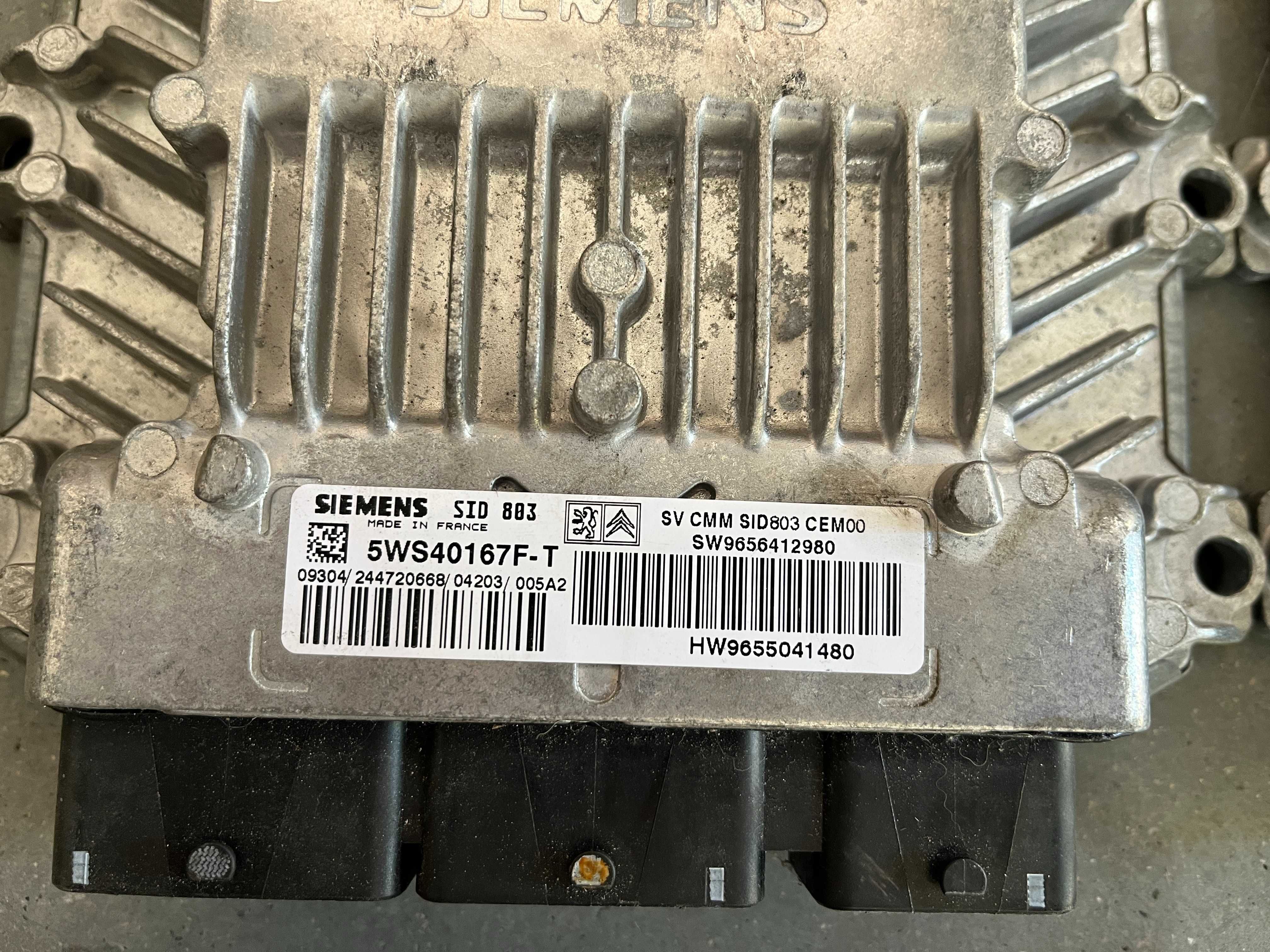 Компютър двигател ECU SIEMENS SID 803 Peugeot 307 407 2.0HDI 136к.с