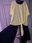 Vand compleu marimea M nou pantaloni largi si bluza