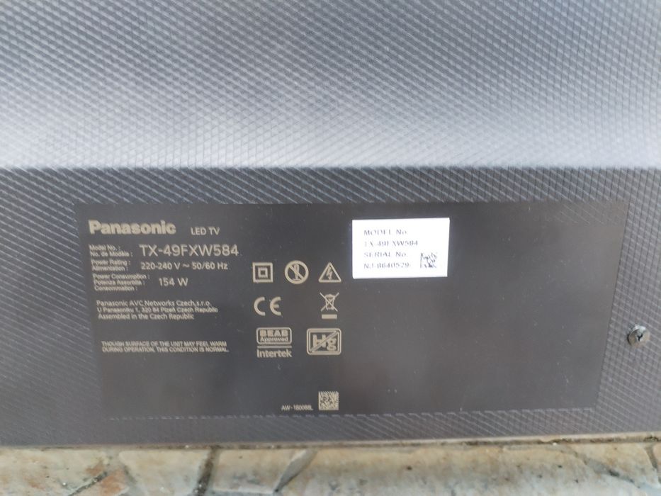 Tv Panasonic 125 cm /smart /display spart