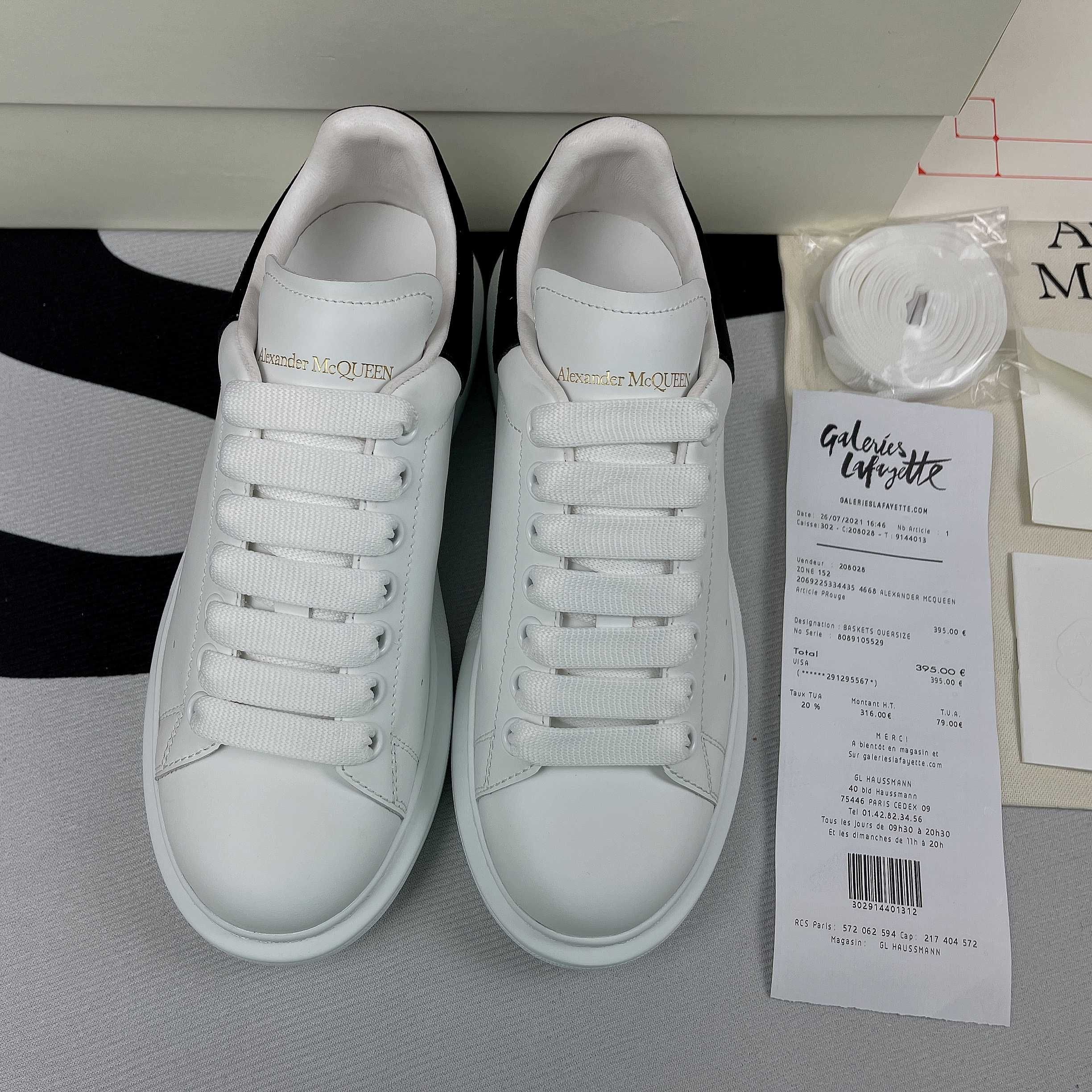 McQueen Sneaker White Black (35-45)