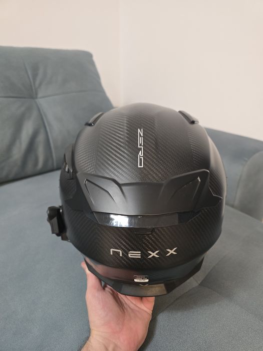 Casca NEXX carbon, cu intercom inclus, marime M