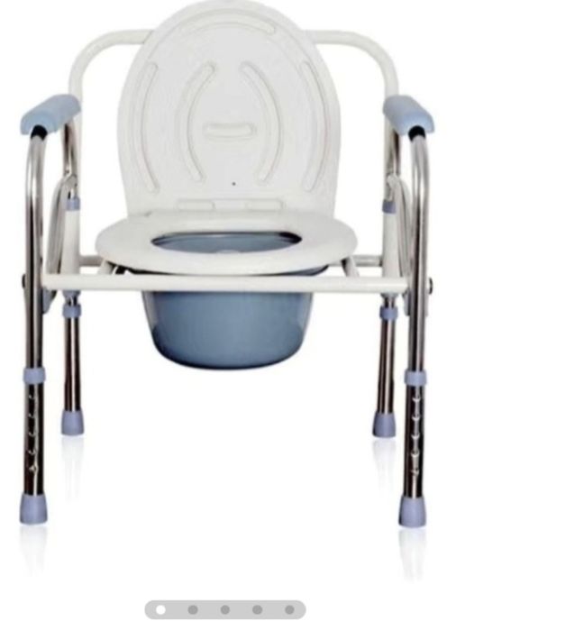 Кресло туалет белый