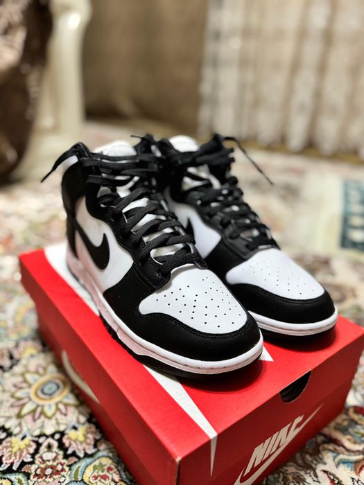 кроссовки nike dunk hi retro