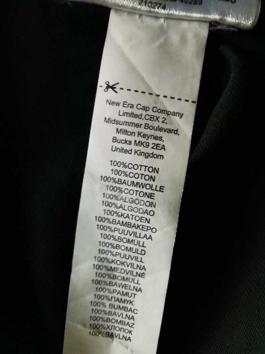 Tricou bărbați New Era Visor Sticker Tee 59FIFTY măr XS Negru ca nou