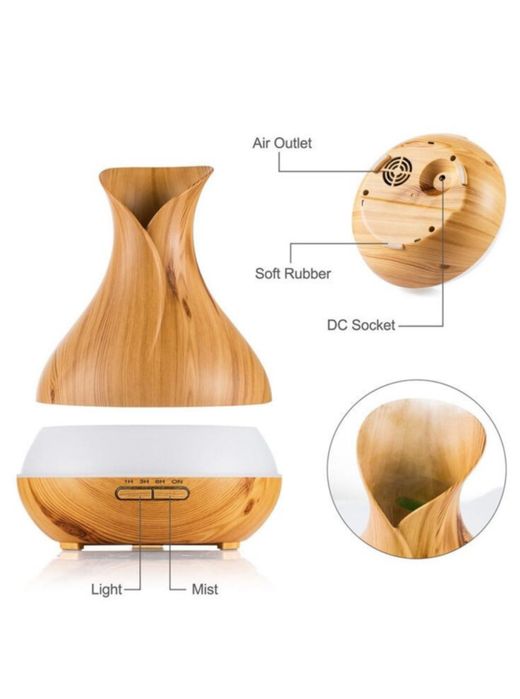 Umidificator KD Home SU-HP01, purificator aer, difuzor, aromaterapie