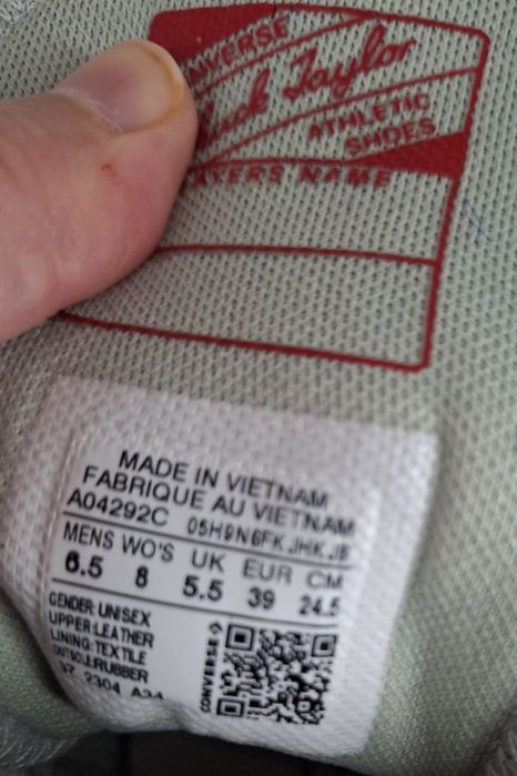 Кецове Converse 39 номер