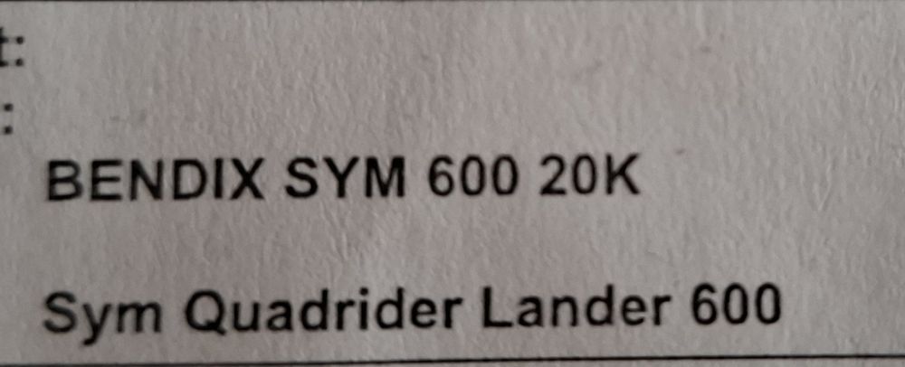 Rulment unisens bendix SYM 600 20K