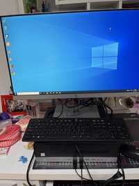 PC Complet : Unitate Hp Core i5 Generația i8 , Monitor LED IPS HP