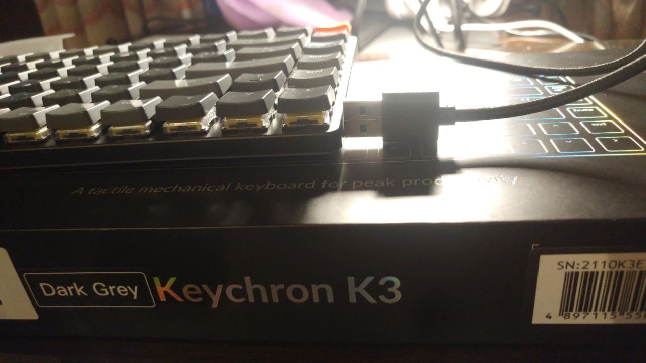 Keychron k3 механическая оптическая клавиатура