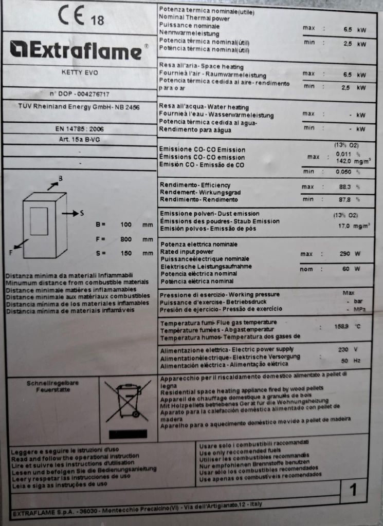 Пелетна камина..