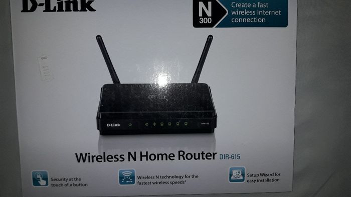 Router Wireless N 300Mbps D-Link DIR-615