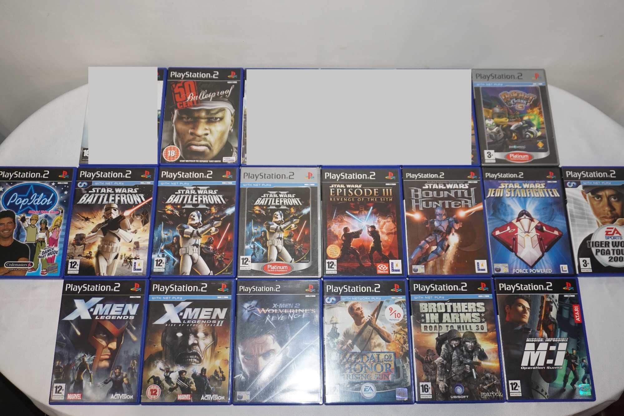 Игри За PS2 GTA San Andreas/50 Cent/Sly Raccoon/Mortal Kombat/TMNT/