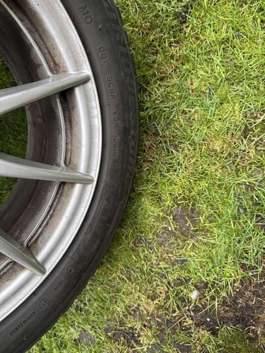 Set jante originale mercedes c klass a si b, 205/55/16 iarna ca noi