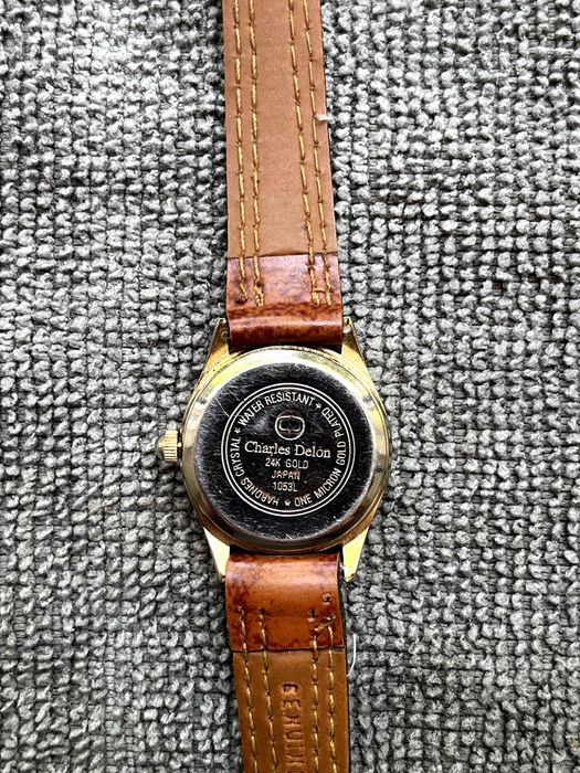 Ceas placat cu aur 24k