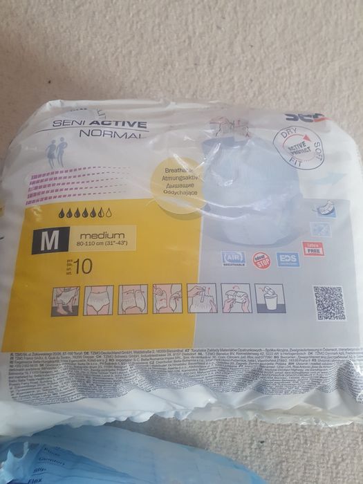 Vând pampers,scutece tip chilot,absorbante