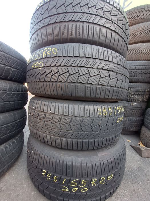 4 anvelope iarna 255/55r20 Continental runflat rft Montaj Gratuit