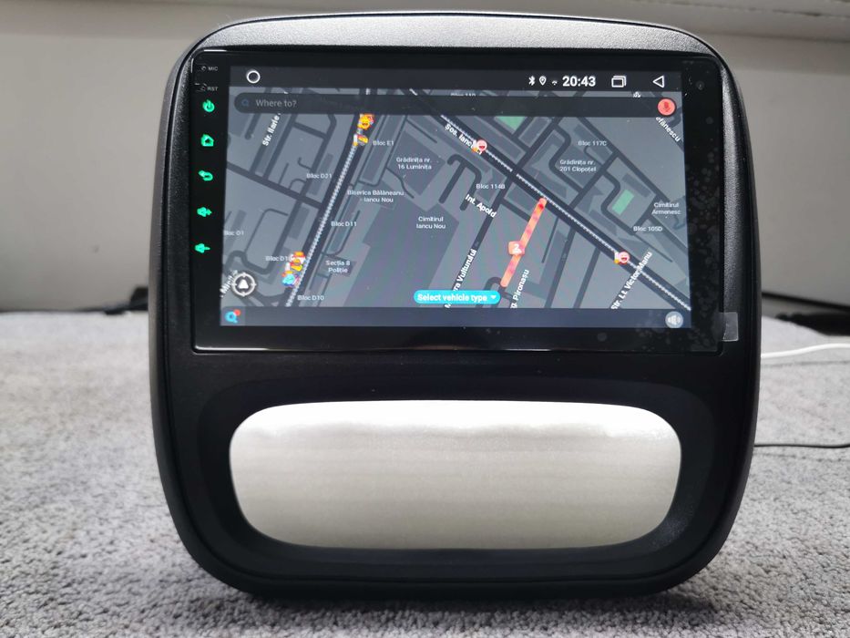 Navigatie Android Renault Trafic/Opel Vivaro 2015-2021