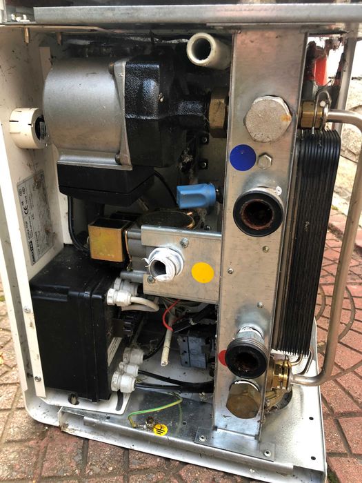 Котле на Газ 24 kw, газово котле Zilmet, 8 литра
