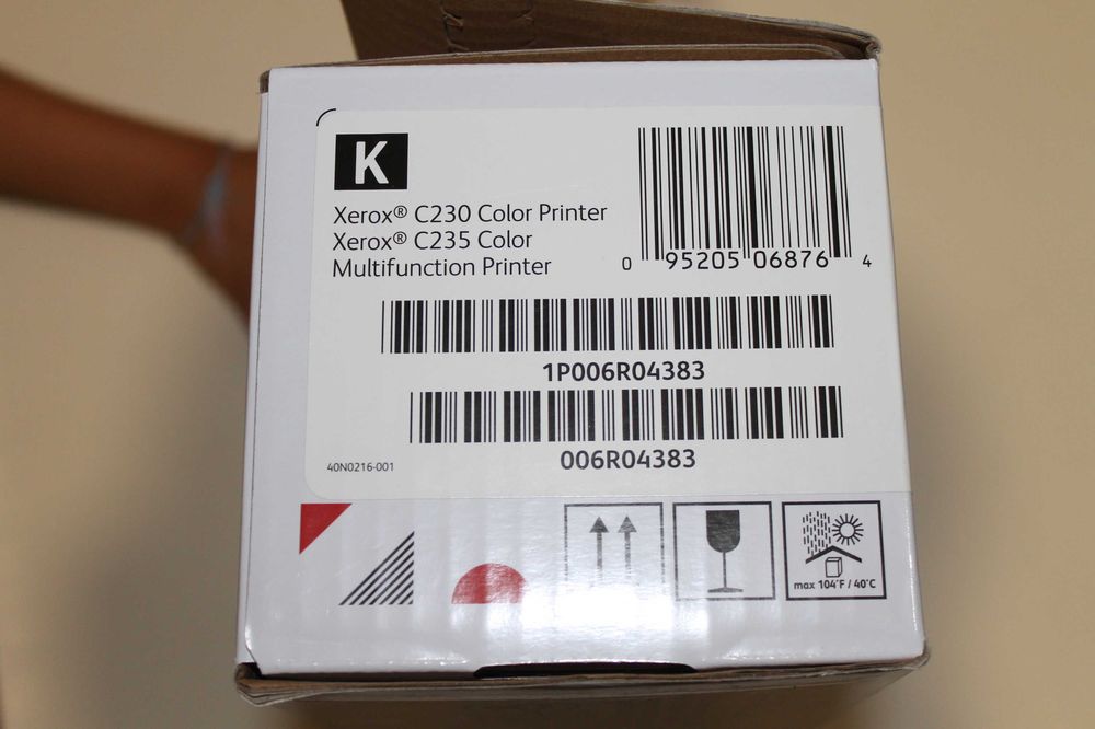 Тонер оригинален лазерен принтер Xerox C230, C235 - Черен, Нов