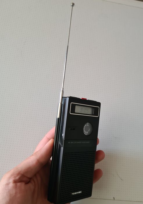 Toshiba QR-2000 Radio Portabil De Buzunar Japan