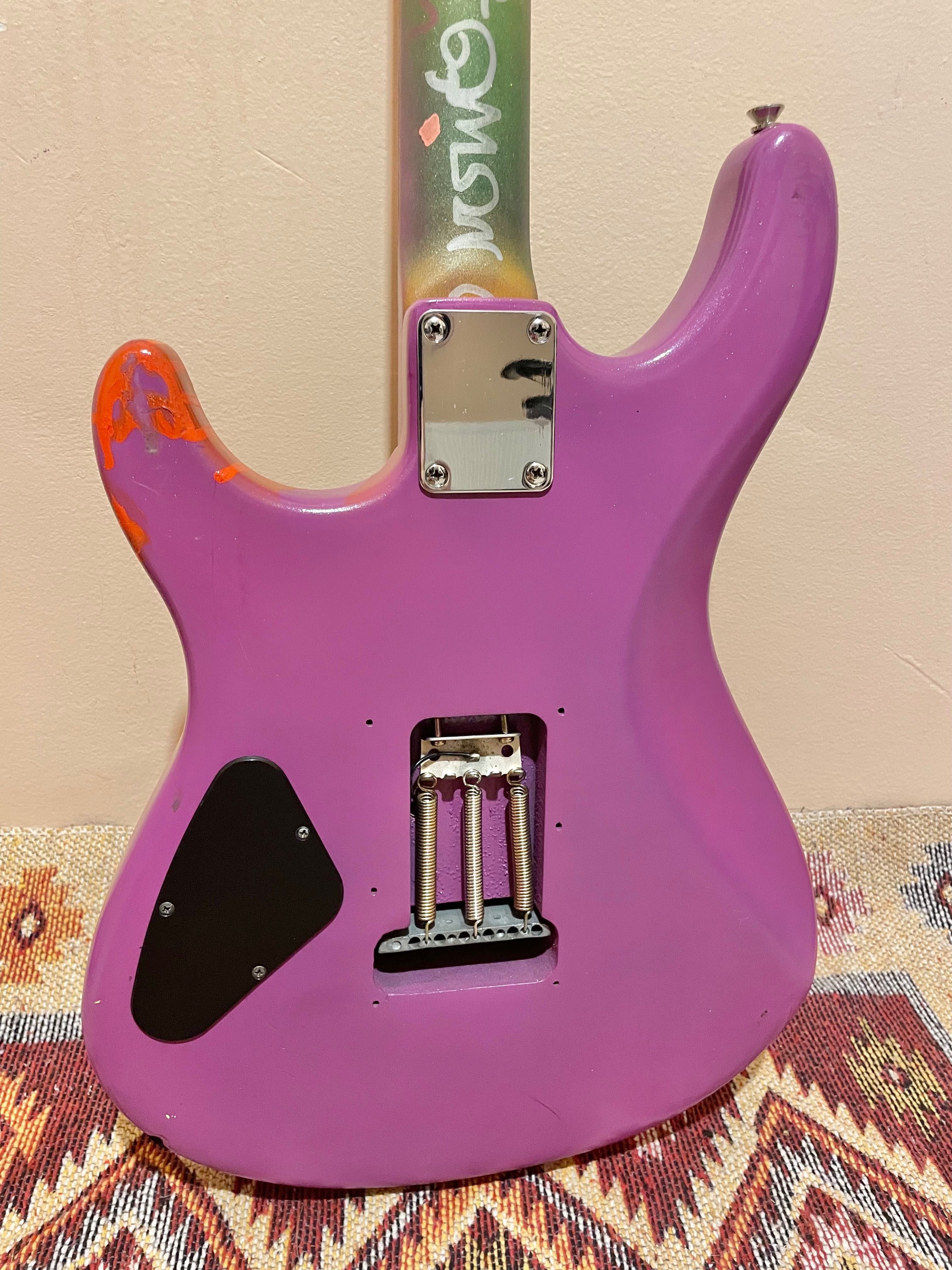 Chitara Electrica Handpainted