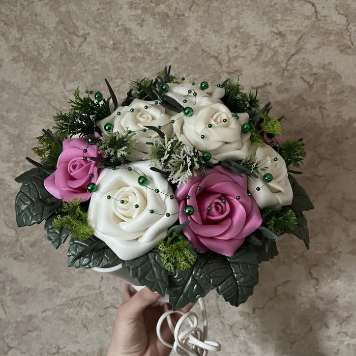 Ростовые цветы светильники