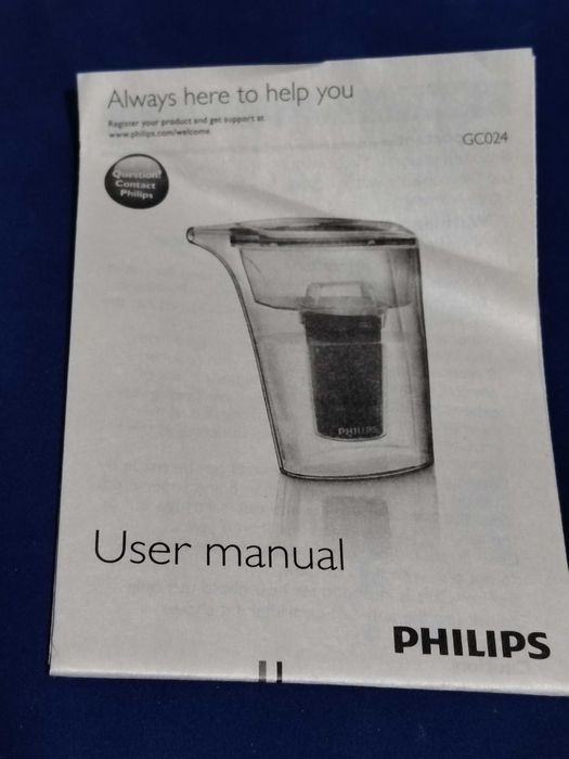 PHILIPS GC024 Iron Care filtru de apa pentru calcator, nou în cutie.