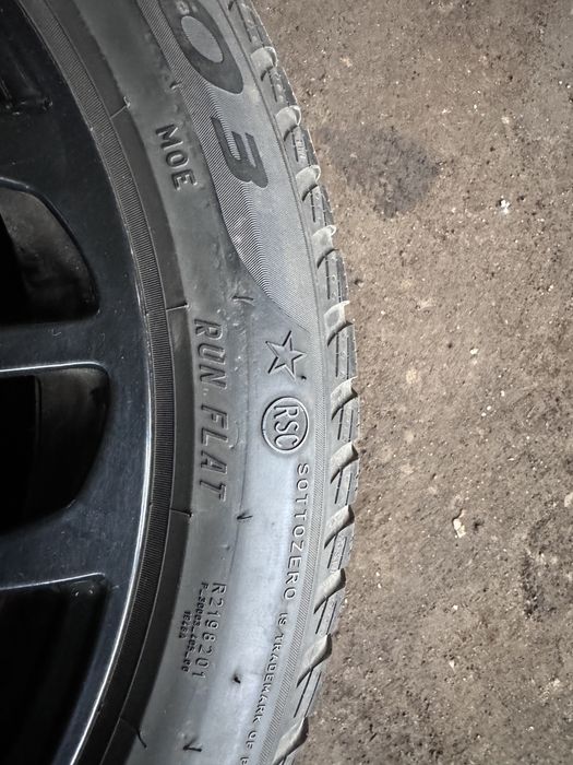Jante+anvelope iarna M+S 245/45/18 BMW  G30 G31