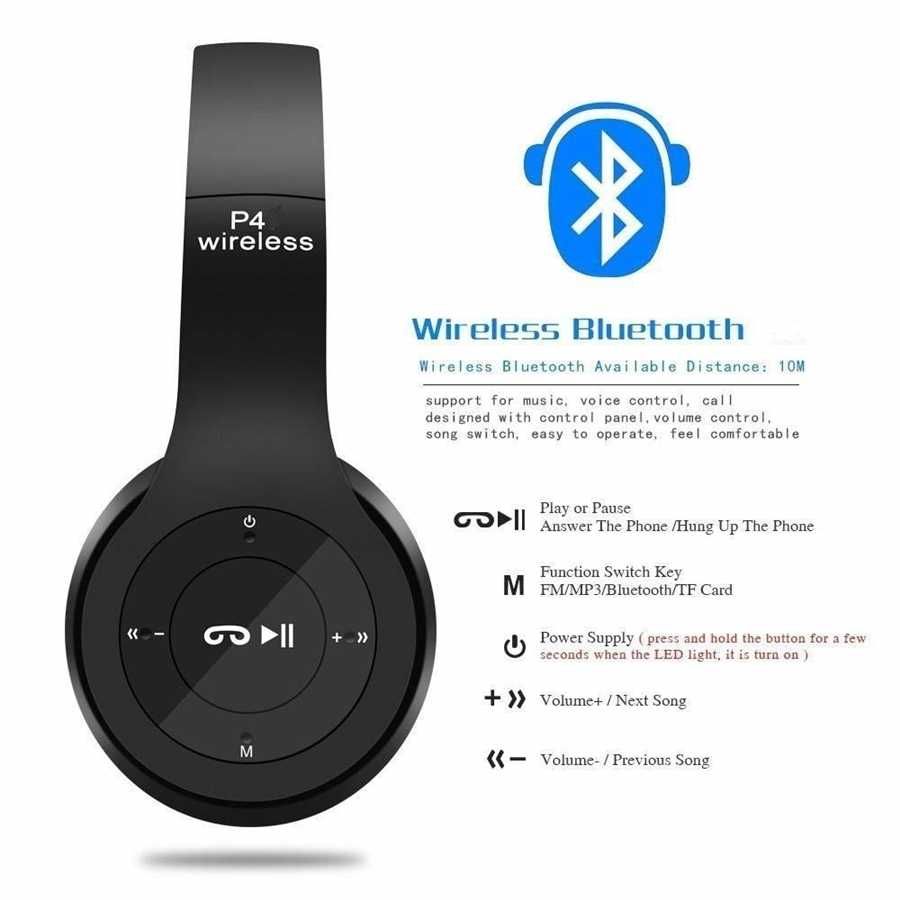 Bluetooth безжични слушалки P47 4.2+EDR