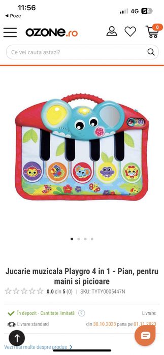 Jucărie interactivă 50 lei