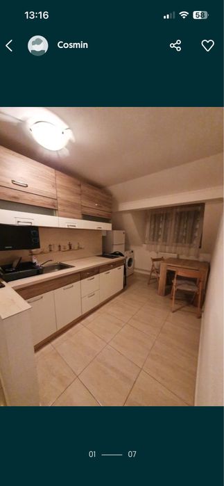 Proprietar,inchiriez apartament 2 camere,centrala,renovat!