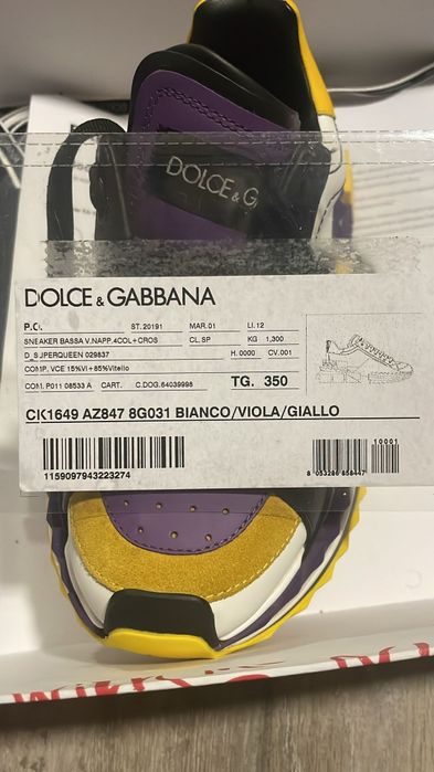 Pantofi casual dolce&gabbana ORIGINALI 100%