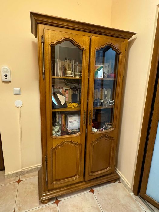 Vitrina Lemn Masiv 190x116x47 cm