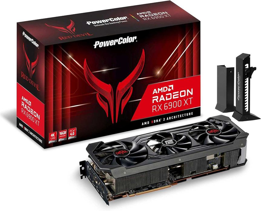 Видео Карта PowerColor Radeon RX 6900 XT Red Devil 16GB GDDR6 256bit