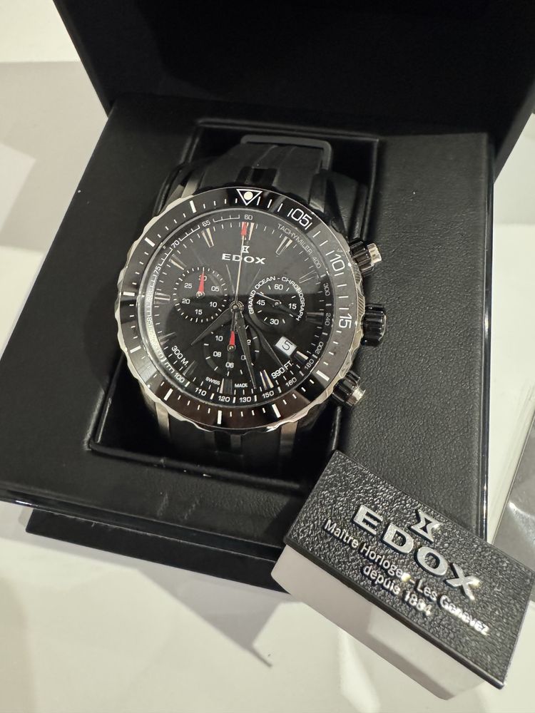 EDOX Grand Ocean Chronograph с 24м. Гаранция