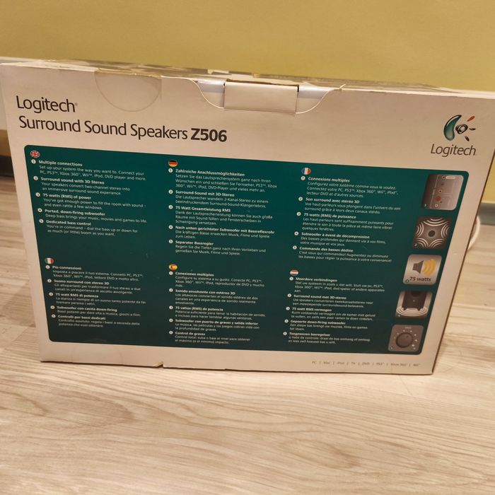 Logitech колони за компютър
