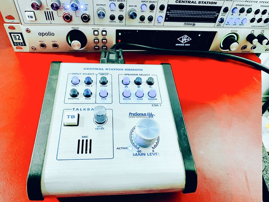 Pro Audio Studio: Sonifex RB-HD6, DigiMax D8, Central St+, Apollo 8