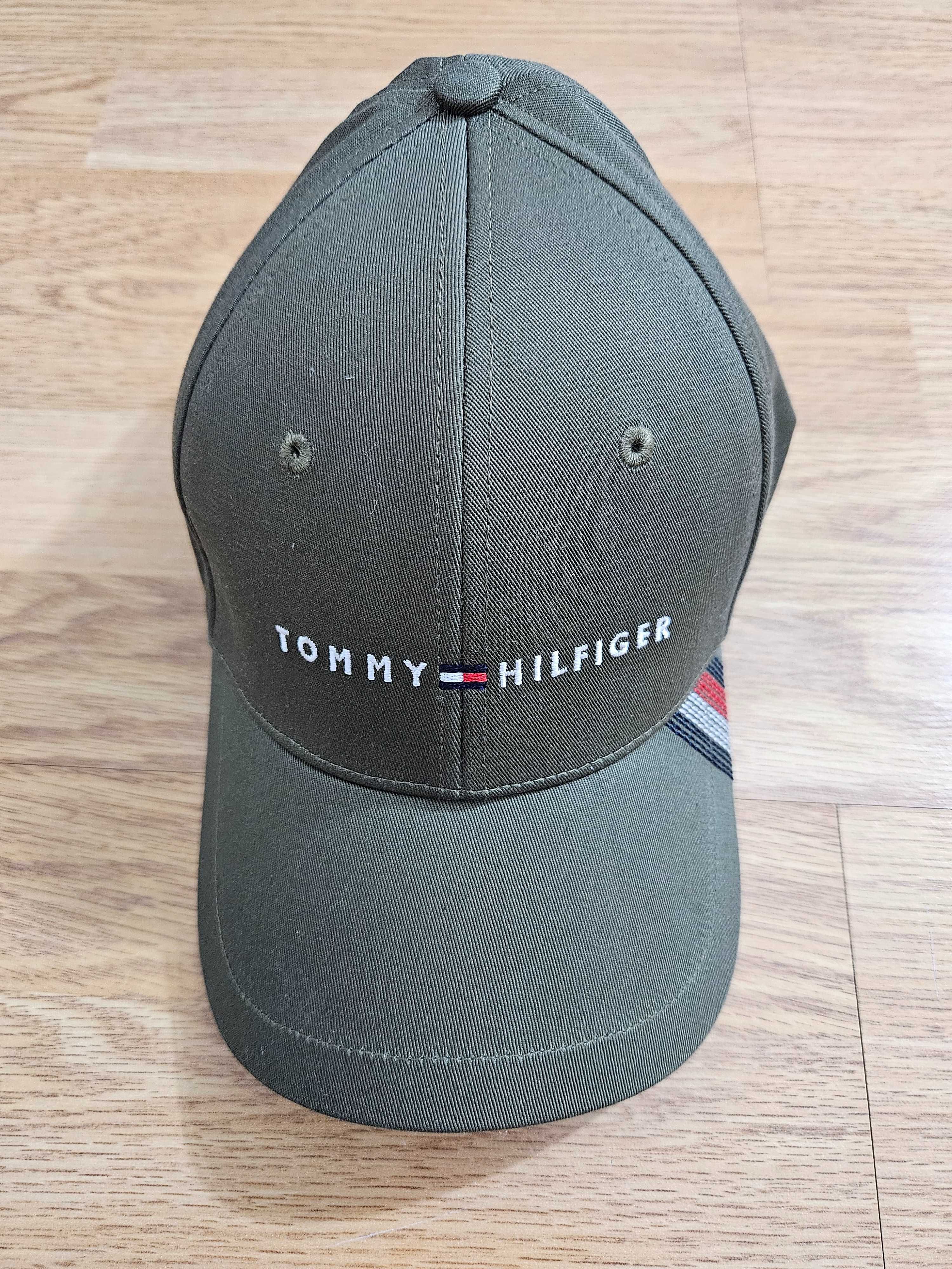 SAPCA Tommy Hilfiger BASEBALL cu Șase Panouri și BRODERIE LOGO