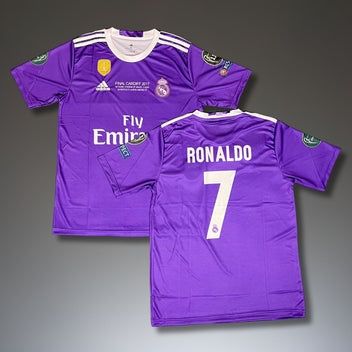 Футболна фланелка на К.Роналдо РЕАЛ М модел 2017 ретро!!!