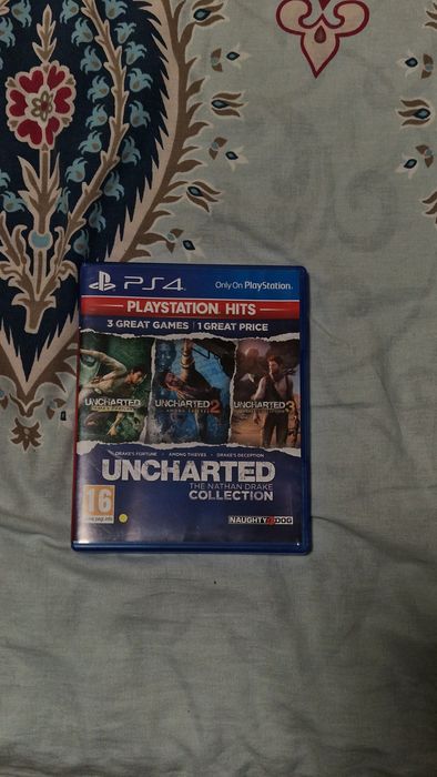 Продавам игра за ps4 uncharted the Nathan Drake collection