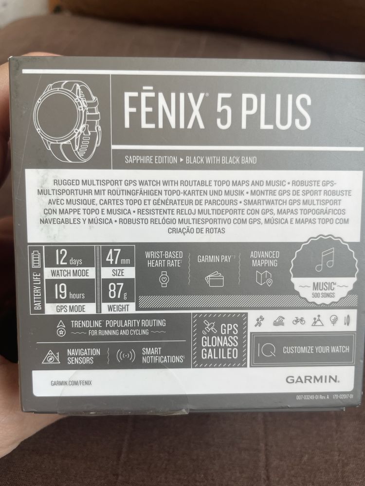 Garmin Fenix 5 plus