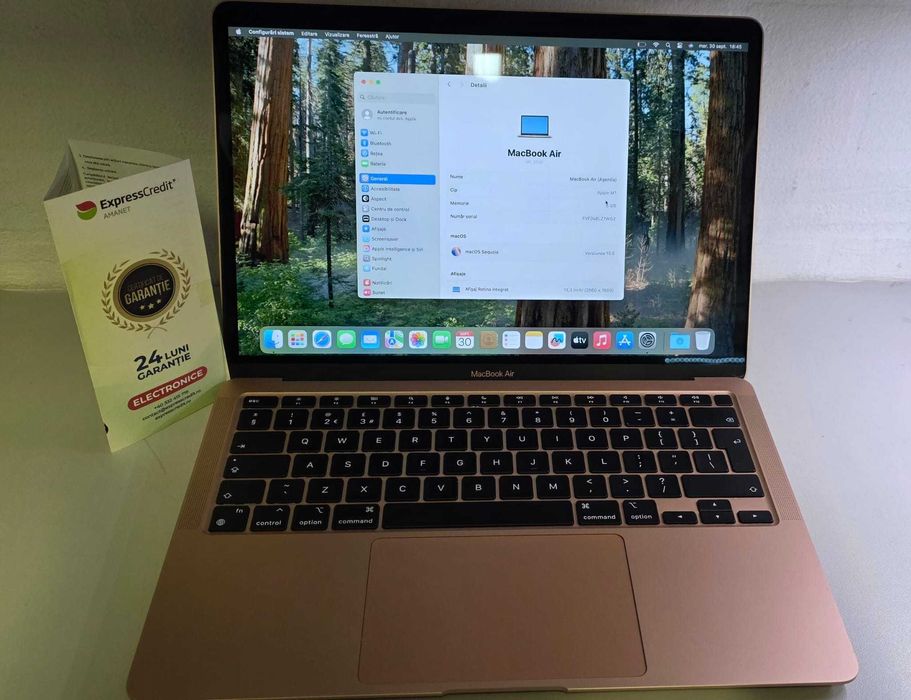 MacBook Air (M1, 2020)  Garantie 2 ani b33053 (ag15)