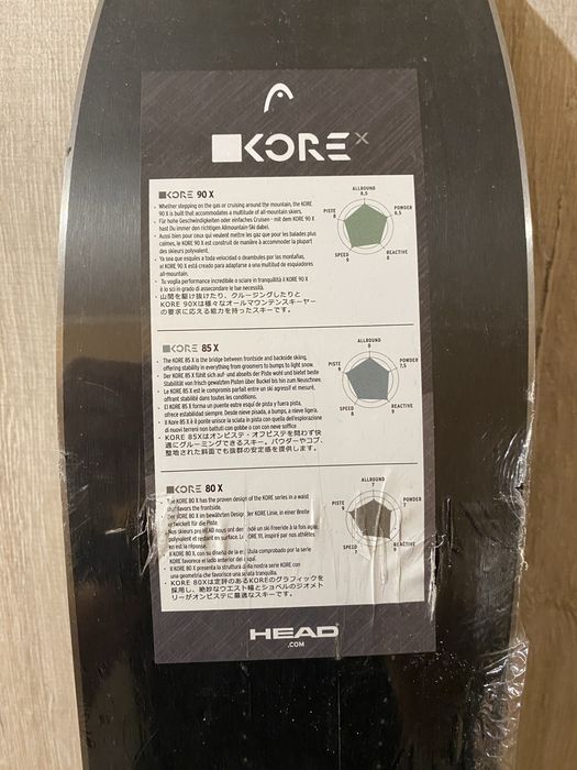 Vând schiuri Head Kore 90