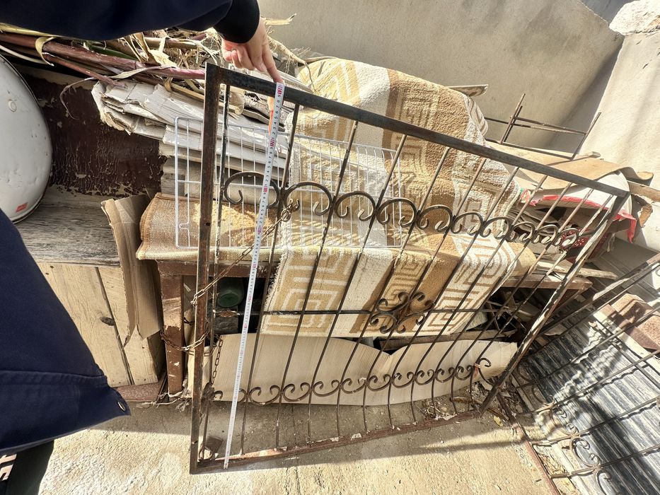 Екі терезеге решотка