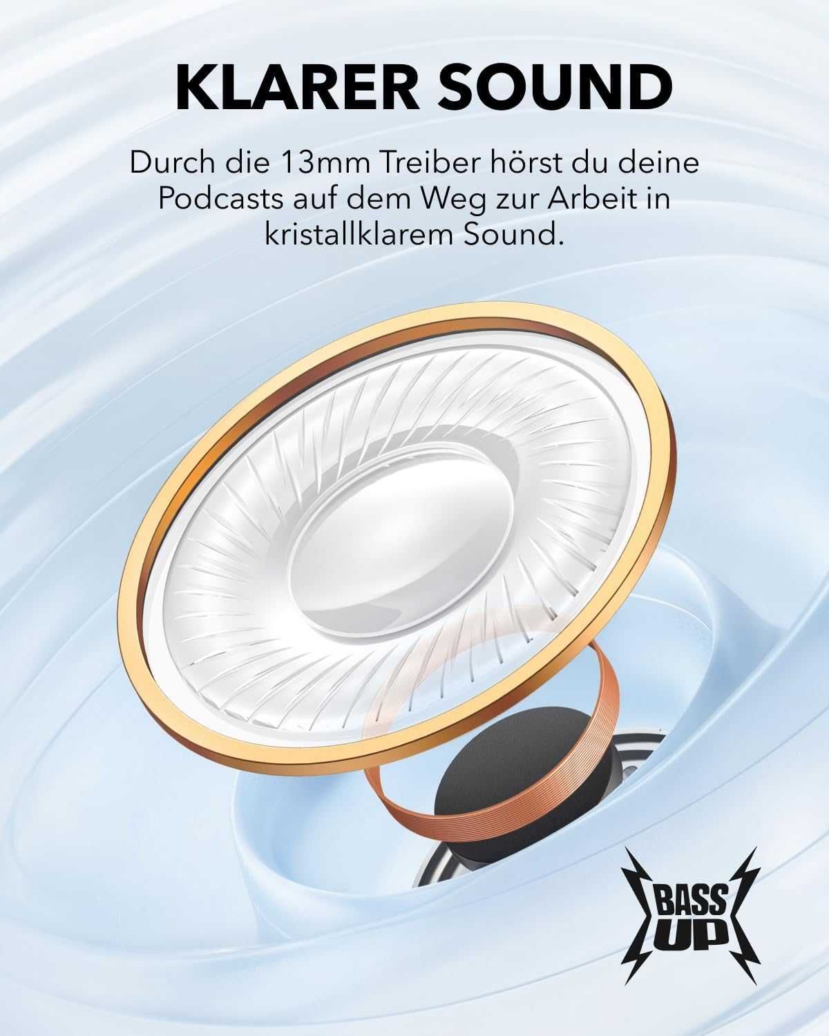 ПРОМО 2г Гаранция Нови Безжични Bluetooth Слушалки Anker Soundcor K20i
