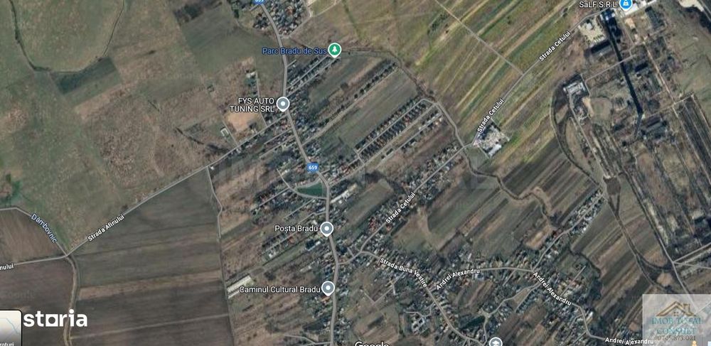 Teren 435 mp, intravilan, zona Politie Bradu, 3 km de Pitesti