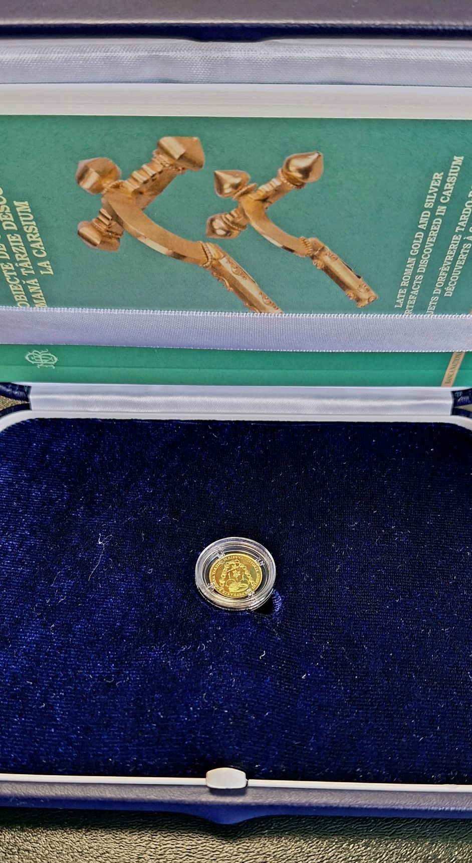 Moneda aur BNR Istoria aurului - Obiecte de orfevrarie romană tarzie