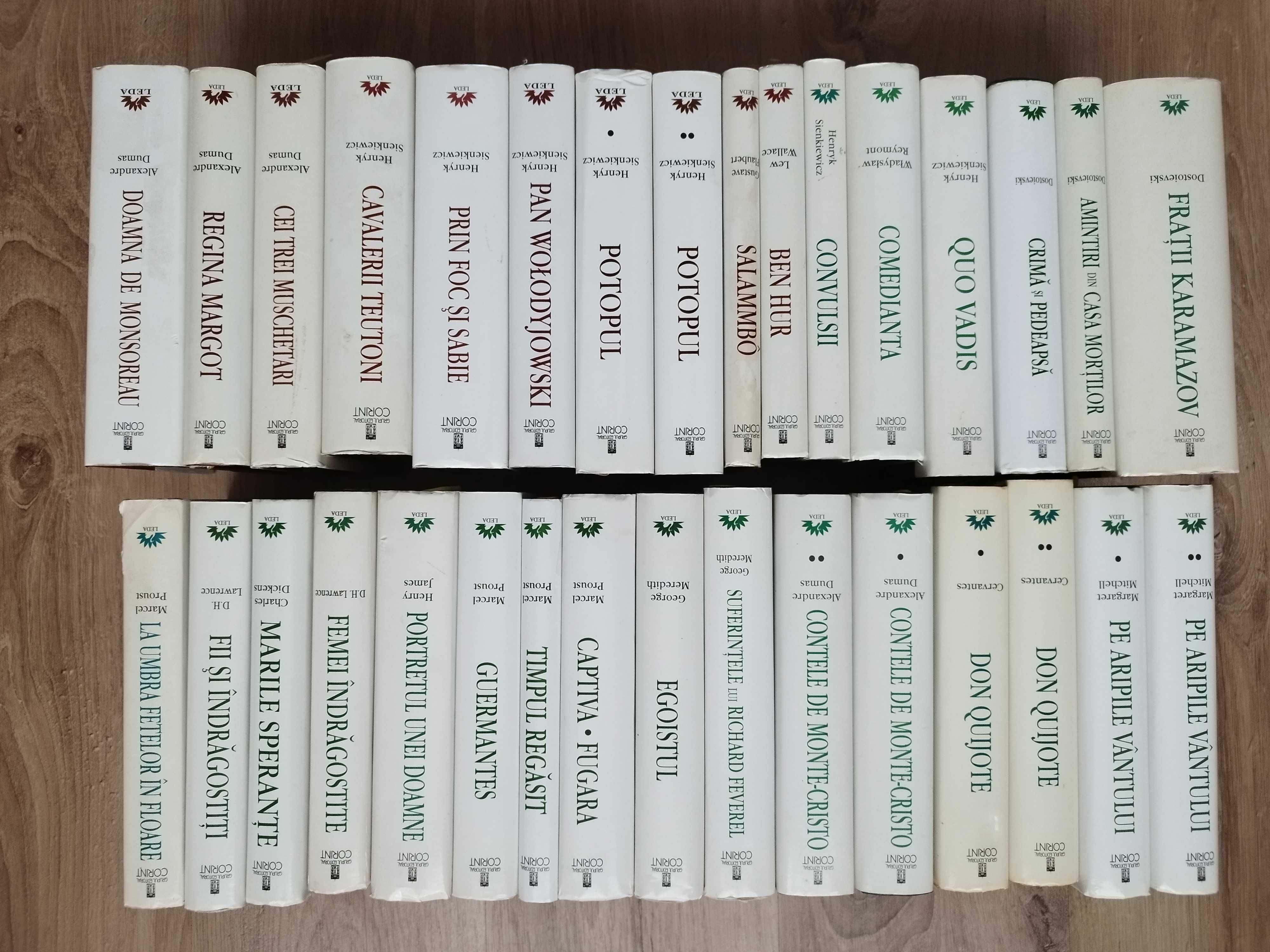 Romane LEDA Classic - 57 titluri, 61 volume