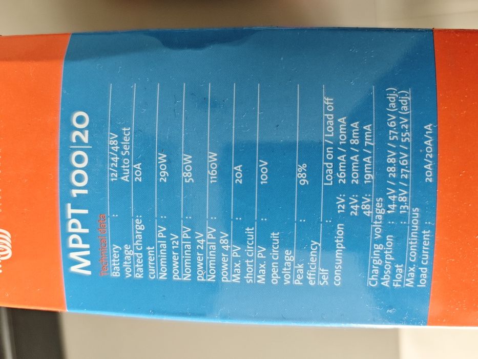 Victron SmartSolar 100/20