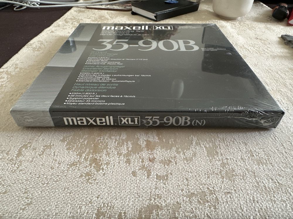 Maxell XLI 35-90B banda magnetofon sigilata
